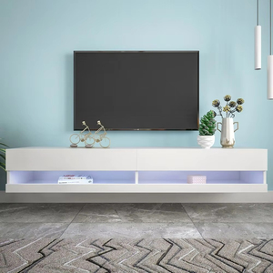 Meubles de salon modernes, meubles TV, centre de divertissement, unité multimédia, meuble TV, <span class=keywords><strong>console</strong></span> avec éclairage LED - Product Image 3
