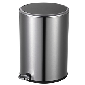 Poubelle <span class=keywords><strong>de</strong></span> conception spéciale avec couvercle <span class=keywords><strong>en</strong></span> <span class=keywords><strong>plastique</strong></span> à fermeture souple, poubelle à pédale - Product Image 1