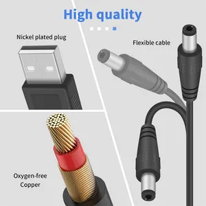 Wholesale 5.5x2.1mm 5v Powered Usb To Dc Cable Usb To Dc