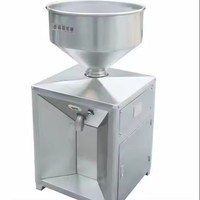 Machine de remplissage verticale pneumatique à piston en acier inoxydable de qualité alimentaire pour sauces, miels, confitures, crèmes et pâtes à haute viscosité