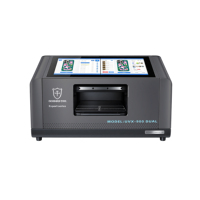 Imprimante à plat intelligente OCAMaster UVX-900 double face brillante avec écran tactile, format A4, séchage UV LED