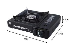 ミニキャンプブタンストーブピクニック折りたたみバーナーキャリングケース付きシングルクッカークックトップ - Product Image 2