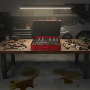 612 1/2 MpB Wrench Set Metric Socket <b>Tools</b> Kit For Automotive Repair - Product Image 3