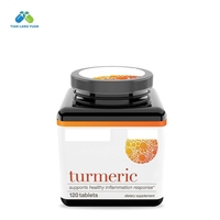 Tabletas de curcumina de cúrcuma OEM formuladas con extracto de hoja de olivo y pimienta negra tableta de polvo de cúrcuma orgánica pura natural
