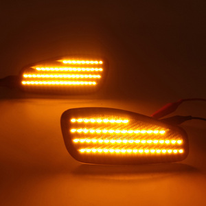 Cho Jeep Renegade 2015-2021 Phía Trước Bumper <span class=keywords><strong>LED</strong></span> Tín Hiệu Lần Lượt Chỉ Số Ánh Sáng Năng Động Hổ Phách Xe Bên Đánh Dấu Đèn - Product Image 5