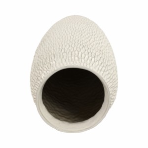Vaso alto in ceramica testurizzata, moderno vaso decorativo per fiori, per soggiorno, camera da letto, decorazioni per la casa - Product Image 6