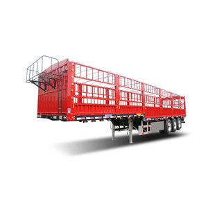 Remolque de Camión Semirremolque de 3 Ejes con Paredes Laterales Abatibles para Transporte de Carga a Granel, Ganado y Mercancías, Precio de Fábrica - Product Image 6