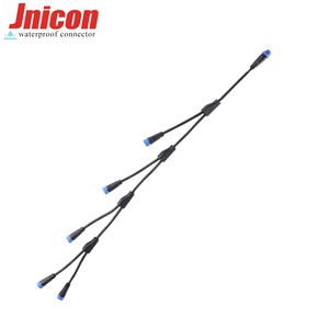 Jnicon M15 10A 300V防水IP68 <span class=keywords><strong>Y</strong></span>タイプXlrコネクタケーブル2p 3pプロフェッショナルLEDストリートランプ規格 - Product Image 4