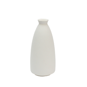 Grand conique en céramique sable glaçure fleur Vase petit bourgeon décoratif grès rustique poterie maison luxe Art déco Simple côtier - Product Image 3