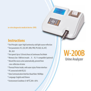 Merdy Factory Price Biobase Analizador de orina automático Máquina Analizador de orina automatizado veterinario - Product Image 6