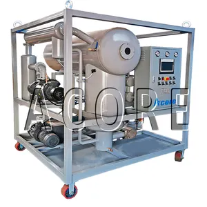Transformador de vacío de doble etapa, máquina de filtración de aceite, planta de deshidratación y filtrado de aceite