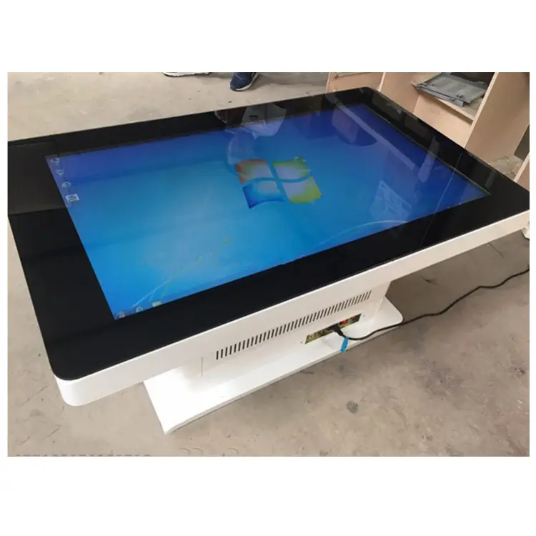 China factory hot 55 inch digital touch screen game coffee table