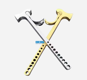 ESI Marteau orange portable avec treillis en aluminium brillant haute visibilité Application facile sur le chantier pour les écrans de scène - Product Image 3