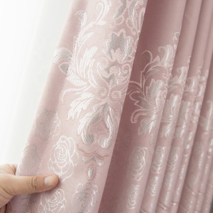 Di alta Qualità 100% Poliestere Jacquard Modelli Di <span class=keywords><strong>Mantovane</strong></span> <span class=keywords><strong>Per</strong></span> <span class=keywords><strong>Tende</strong></span>, Nuovo Tendente Ragazze <span class=keywords><strong>Tende</strong></span> Camera - Product Image 3