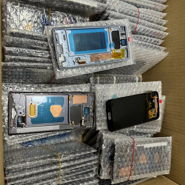 Original OEM Mobile Phone Lcds for Samsung S24 S23 S22 Ultra Plus Note 20 Note 10 A13 J7 Prime J8 for Galaxy S24 Lcd Screen