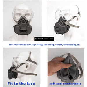 Masque anti-poussière CF3200 anti-moussant chimique <span class=keywords><strong>gaz</strong></span> organique poussière polissage mine de <span class=keywords><strong>charbon</strong></span> décoration masque de protection respirant - Product Image 3