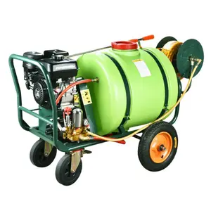 농장을 위한 60/160/300L 가솔린/전기 농약 스프레이어 정원 소독 농업 살포 기계 트롤리 힘 스프레이어