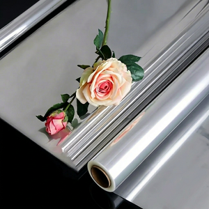 50 hojas por paquete. Varios tamaños disponibles. Papel de embalaje de plástico glassine impermeable para floristería. Forro para empaque de flores. - Product Image 1