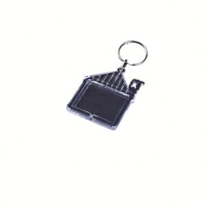 Wholesale Acrylic Keychain Waterproof Lightweight Photo Frame Mini Photo Album Various Shapes Customizable <b>Keyrings</b> Gifts - Product Image 2