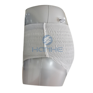 Vidéos de couches à tirer jetables pour adultes organiques en pulpe de duvet rose de haute qualité - Product Image 3