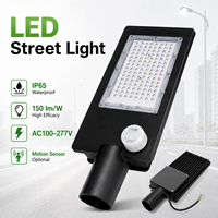 Lampadaire LED à commande intelligente IP65 CE RoHS ERP pour voirie urbaine, commande en gros