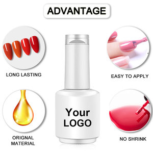 Oem Color Gel ยาทาเล็บเจล,ยาทาเล็บเจลสีพื้นฐานกำหนดเองฉลากส่วนตัว Hema ฟรีวีแกนแช่เล็บเจลยูวียาทาเล็บ - Product Image 3