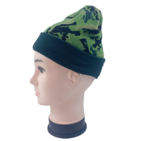 OEM, bonnets en acrylique à imprimé numérique jacquard réversible de haute qualité, vente en gros