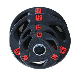 <span class=keywords><strong>Techfit</strong></span> – plaque recouverte de caoutchouc noir à 3 trous, équipement de Fitness pour la gymnastique à domicile, plaques de poids d'haltères, Offre Spéciale - Product Image 5