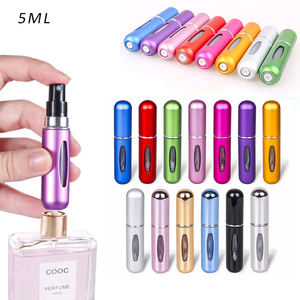 5ml xách tay Nước hoa Atomizer chứa chất lỏng cho mỹ phẩm mini nhôm phun alcochol rỗng chai bơm lại - Product Image 1