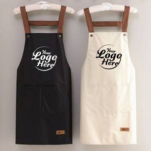 Premium Kitchen <b>Apron</b> Oil/Water Resistant Polyester with Convenient Storage Pocket Work <b>Apron</b> Unisex Adult <b>Apron</b> for <b>Cooking</b> - Product Image 2
