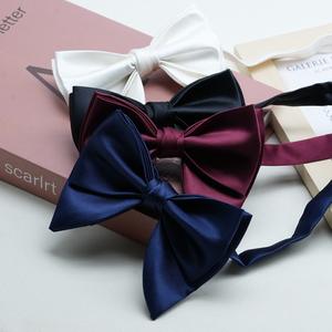 Noeud papillon coréen en polyester de style européen américain et britannique pour les mariages et les mariés Yan Hosting pour hommes - Product Image 3