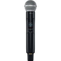 Microphone sans fil portable professionnel SLXD4 S58 Lavalier pour karaoké, idéal pour les performances sur scène