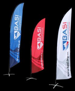 Drapeaux et bannières promotionnels QM Marketing, drapeau à plumes, bannières volantes en polyester, drapeau de plage promotionnel - Product Image 3