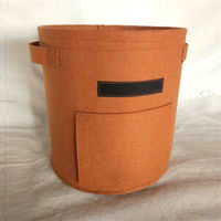Sac de culture réutilisable en feutre polyester personnalisé avec fenêtre de récolte pour la culture de pommes de terre, tomates et légumes en vrac