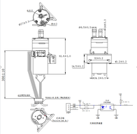 DC 9V 14.4V Mini pompe à eau intelligente avec mesure de réseau pour machine à café