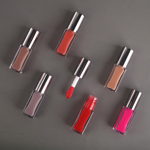 Brillo Labial Hidratante de Larga Duración con Acabado Brillante, No Pegajoso, Vegano, Transparente, Rosa, Líquido, Venta al Por Mayor - Product Image 2