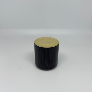 ฝาขวดน้ำหอมทรงกระบอกสีดำด้านบนสี<span class=keywords><strong>ทอง</strong></span> - Product Image 1