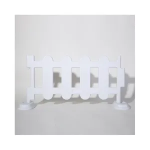 Terrain de jeu souple en plastique blanc Clôture de cour de jeu Pe Outdoor Soft Play