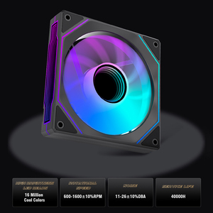 Quạt làm mát case máy tính Lovingcool chất lượng cao 120mm <span class=keywords><strong>RGB</strong></span> ARGB, cánh quạt đảo chiều Infinity, bán chạy, điện áp định mức 12V - Product Image 6
