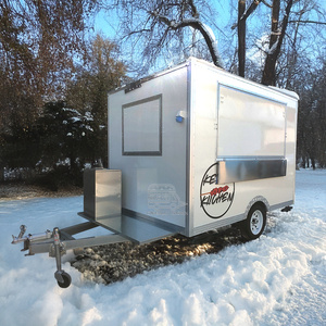 Europe Standard Coffee Trailer Premium Burger Food Truck CE Certified Mobile Catering Cart - Product Image 4