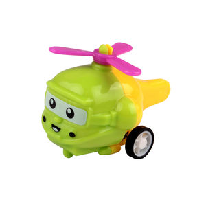 Vente chaude Unisexe En Plastique Pull Back Hélicoptère Voiture Jouet De Chine Jouet Usine Nouveau Produit Promotion - Product Image 2