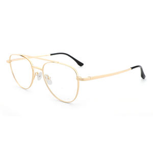 Gafas Ópticas de Titanio Puro de Alta Calidad con Doble Puente y Diseño de Aviador, Disponibles en Fábrica YC - Product Image 5