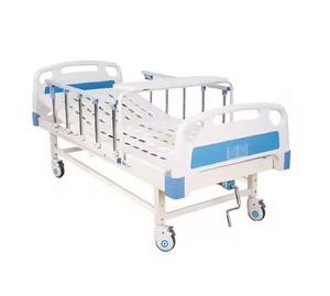 Cama Hospitalaria Giratoria <span class=keywords><strong>Manual</strong></span> de un Solo Eje KANGZHU, Fabricada en Acero, Hierro y ABS, con 3 Años de Garantía, Superventas - Product Image 2