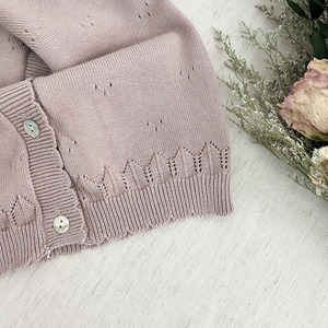 Automne printemps gros enfants chandails pour bébé filles <span class=keywords><strong>cardigan</strong></span> rose blanc tricoté boutiques de vêtements pour enfants décontractés B42AS22171 - Product Image 4