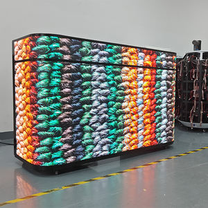 Eko dostu <span class=keywords><strong>LED</strong></span> DJ kabini ile satışa gece kulübü ön açık düğün için özelleştirilmiş alüminyum alaşımlı kumaş ververting - Product Image 5