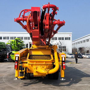 Pompe à béton sur remorque Zoomlion d'occasion, 63 mètres, modèle Zlin 2020, petite et portable - Product Image 3