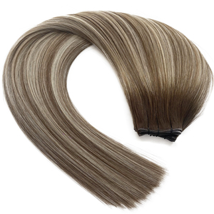 Extensioni <span class=keywords><strong>per</strong></span> <span class=keywords><strong>capelli</strong></span> Genius Weft a doppia trama, in <span class=keywords><strong>capelli</strong></span> umani europei, sottili e invisibili - Product Image 3