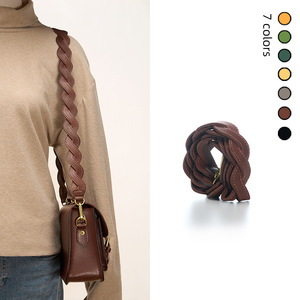 Accessori per borse cintura <span class=keywords><strong>in</strong></span> vera <span class=keywords><strong>pelle</strong></span> di vacchetta tracolla rimovibile tracolla <span class=keywords><strong>in</strong></span> <span class=keywords><strong>pelle</strong></span> conciata al vegetale - Product Image 5