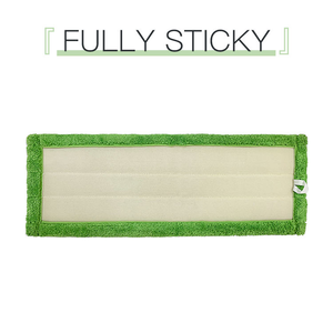 Commercial <b>Mop</b> Heads & Pads <b>Microfiber</b> Damp Flat Replacement Heads Manual Home Use Reusable Durable Green - Product Image 3