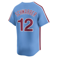 Camiseta de Béisbol Americana Bordada al por Mayor de los Philadelphia Phillies # 3 Bryce Harper 12 Kyle Schwarber 7 Trea Turner Ropa de Softbol